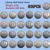 USA Full Set Walking Liberty Copy Coins 30 6mm 63PCS Different Date Versions Coins Old Colors Silver Plated Coin186m