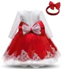 Girls Birthday Dress For Baby Christmas Baby Girl Baptism Dresses 1 2 Years Old Baby Birthday Party Vestido Toddler Outfits207e1969581