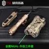 Metal Nagl Laser Indicator IR Laser Light M600C Tactical ficklampa M300A Dual Control Mouse Tail Switch