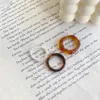 Cluster-Ringe 3 Teile/satz Retro Chic Perle Perlen Harz Ring Set Boho Frauen Knuckle Mode Koreanische Schmuck Zubehör Geschenk