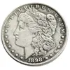 US 1898-P-O-S Morgan Dollar Silver Coped Copy Monety Metal Rzemiosło Manufacturing Factory 299R