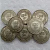 Израиль Палестина Британский мандат 100 мил Полный набор 1927-1942 8 шт. Серебряная монета Акция Дешевые заводские аксессуары для дома265O