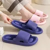 Zapatillas de masaje de verano para mujer, sandalia de baño interior para hombre, antideslizante, Color sólido, cabeza redonda, zapatos informales, Zapatos de Hombre