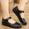 Casual Shoes BEYARNESpring Autumn Women Flats Fashion Round Toe Sweet Comfort Faux LeatherWomen MaryJanes Buckle Strap Drop