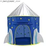 Tende giocattolo Tende giocattolo Bambini Ragazzo Cubby Casa da gioco Regali per bambini Tenda da gioco Tenda pieghevole portatile Prince Tenda da esterno per interni Tende giocattolo Castello Q231220 L240313