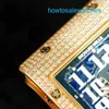 Heyecan verici bilek saati özel kol saatleri rm watch rm016 18k gül altın elmas lüks