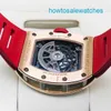 Berömd Watch RM Watch Grestest Watch Machinery RM030 Limited Edition 42*50mm RM030 Rose Gold Hollow Plate