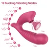 2 in 1 Sucking Gspot Vibrator for Women Clit Sucker Oral Sex Suction Clitoris Stimulation Female Masturbation Erotic Toys 240227