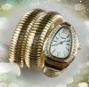 Oval shap simples pequeno mostrador designer relógios amantes relógio feminino importado movimento de quartzo prata rosa ouro cor caso abelha cobra relógio Orologio Di Lusso presentes