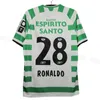01 02 03 04 Lisboa Retro Soccer Jerseys Ronaldo Marius Niculae Joao Pinto 2001 2002 2003 2004 Lisbonne Classic Vintage Chemises de football Tops Sporting CP Manches longues