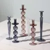Candle Holders Pillar Holder For Table Centerpiece Decorative Stick Decor Wedding Dry Flower Vase209T