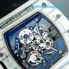 Bellissimi orologi da polso Orologio da polso unisex Orologio RM RM61-01 Cambiato a macchina in cronografo di lusso NTPT bianco