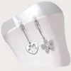 S925 Sterling Silver Pearl Flower Women Tassel Earing Light Luxury Charm Hypoallergenic Earring Highend Selling Well Ins 240228