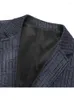 Costumes pour hommes Arrivée Mode Automne Hiver Single West Corduroy Tissu imprimé Manteau élastique Costume décontracté Hommes Taille M-2XL 3XL 4XL