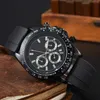 Relojes -Armbanduhren für Männer 2024 Neue Herren Uhren alle Zifferblatt -Quarz -Uhr -Hochwertiger Luxusmarke MEN MEN MODE OMEGAWATCH 0L03