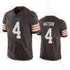 Anpassad fotbollströja Deshaun Watson Nick Chubb Elijah Moore Myles Garrett Amari Cooper Jerome Ford Bryant Njoku Brown Okoronkwo Delpit Ward Jerry Jeudy Youth 4xl