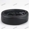 2023 Smooth leather belt luxury belts designer for men big buckle male chastity top fashion mens whole311f