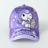 Casquette de baseball pour enfants, casquette de dessin animé pour garçons et filles, chat Kulomi, chapeau à visière mignon