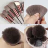 Makeup Brushes 8/20pcs Makeup Brush Set Eyeshadow Brush Detail Concealer Löst pulver Highlighter Soft Fluffy Beauty Tools LDD240313