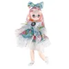 Jolies poupées Anime 1/6 Bjd Byte pour filles de 6 à 10 ans, poupée de visage comique articulée à rotule, 30cm avec robes et vêtements, 240308