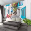 Tapeten Benutzerdefinierte 3D-Wandbild Tapete Griechenland Santorini Liebe Meer Wohnzimmer Schlafzimmer Papier Peint Po Wandpapier295n