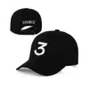 Ball Caps Whole- Chance 3 Rapper Baseball Cap Letter Embroidery Snapback Men Women Hip Hop Hat Street Fashion Gothic Gorro11235o