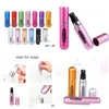 Packing Bottles Wholesale 5Ml Refillable Per Spray Bottle Aluminum Atomizer Portable Travel Cosmetic Container Pers 12 Drop Delivery O Otjnz