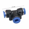 Sprinklers RVS Mist Mist Nozzle met 6mm Interface Tuin Verstelbare Lage Druk Spray Misting Nozzle 100 St