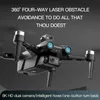 Drones novo ae6 max drone gps posicionamento de fluxo óptico 360 evitar obstáculos 8k profissional hd esc câmeras duplas dc fpv drone 24313
