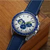 Модные роскошные дизайнерские часы роскошные высококачественные часы мужские 50 -летие Apollo 11 Limited Edition Limited Automatic Mechanical Watch