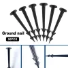 Stakes 50st Soil Nail Film Fixed Garden Pegs PP Outdoor Reusable Black Shading Mulch Landscape Anchoring Spikes