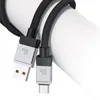 100W Type C Cable Super Fast Charging Cable Thickened 6A USB C Charger Cable Data Cord For Samsung Realme Huawei P30 Oneplus Poco