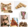 Fabric 18#80# Jute Fabric Sack Linen Cloth For DIY Hand Work Storage Bags Christmas Decoration 160*100cm