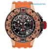 Casual Watch RM Watch Celebrity Watch RM032 Return Chronograph Diver Car Gold Mens Watch Rg