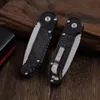 고급 Micro Ludt Gen III S/E 나이프 3.228 "8CR13MOV 스틸 블레이드 항공 알루미늄 핸들 야외 전투 Ludt Hawk Tech Pocket Knifes