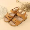 Kledingschoenen Dames Sandalen Zachte stiksels Dames Comfortabel Platte open teen Strand Damesschoenen Sandalias Treking