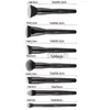 Makeup Brushes Zoreya Black Makeup Brushes Set Eye Face Cosmetic Powder Eyeshadow Blending Up Brush Beauty Tool LDD240313