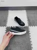 New baby Knitted shoes designer kids Sneakers Size 26-35 Box protection Black and white color scheme design girls casual shoes 24Mar