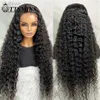 Synthetic Wigs Synthetic Wigs Glueless Wigs Hair PrePlucked Cut 5x5Deep Wave Closure Wigs Deep Curly Lace Front 3 Seconds to Wear for ldd240313
