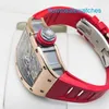 Berömd Watch RM Watch Grestest Watch Machinery RM030 Limited Edition 42*50mm RM030 Rose Gold Hollow Plate