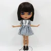 Icy DBS Blyth Doll 16 BJD Joint Body Short Brown Hair Matte Face 30cm Toy Girls Gift Anime 240311