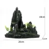 Dekorationer Artificial Aquarium Mountain Harts Stone Rock Reef Cave Fish Tank Decor Ornament Aquarium Landscaping Rockery