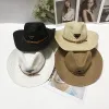 Kvinnors designer ruffled stråhatt mode stickad hatt mössa för män kvinna breda grim mössor sommar hinkla utomhus strandhattar 14 stilar ll