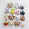 Ventes en gros de dessin animé mignon animal tête forme bain boule à bulles boule de bain bain bain lingette