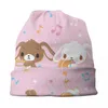 Basker sockerbunnies skallies beanies caps män kvinnor unisex utomhus vinter varm stickning hatt vuxen japansk animation tv bonnet hattar