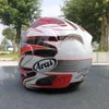 ARA I SZ-RAM 4 GHOST RED 3/4 Open Face Helmet Off Road Racing Motocross Motorcycle Helmet