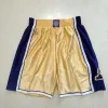 Pantaloncini da basket personalizzati da uomo e da gioventù Los Angeles''Lakers''men tascabili rosso nero