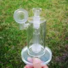 Narghilè Mobius Decalcomania Sidecar Bong in vetro Stereo Matrix Percolatore Tubo dell'acqua 18mm Giunto femmina MB01