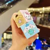 Kuromi cubo dos desenhos animados chaveiro jóias acessórios bonito pingente atacado carro pingente pequeno pingente 2024