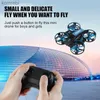 Drones RH821 Flip Mini RC 3D Flip 4KHD Drone hélicoptère maintien d'altitude 2.4G 4 axes télécommande quadrirotor enfants jouet UAV avec lumières 24313